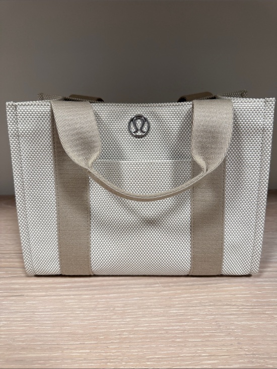 lululemon athletica Handbags - Lululemon Two tone canvas tote bag mini 4.5L